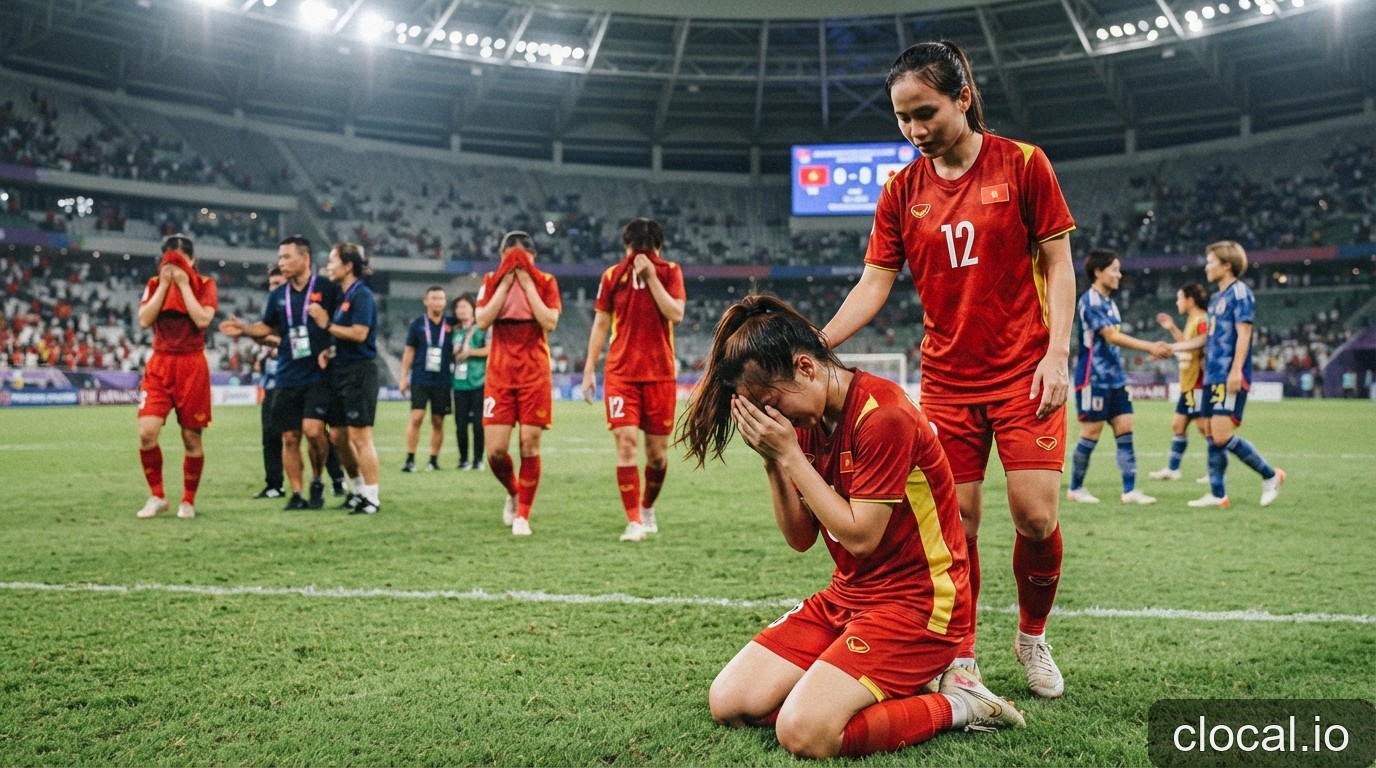 Tuyển nữ Việt Nam tại ASIAD 2026: Bài học đắt giá sau trận thua đậm trước Nhật Bản