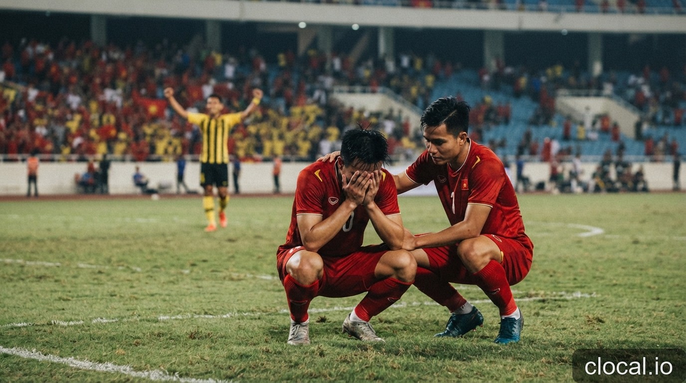 FIFA ASEAN Cup 2026: Tuyển Việt Nam gục ngã trước Malaysia, khép lại hành trình đầy tiếc nuối