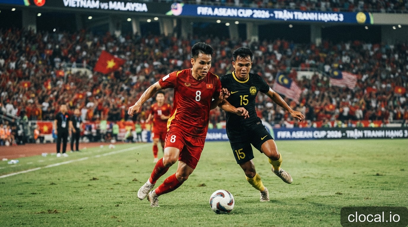 FIFA ASEAN Cup 2026: Việt Nam đối đầu Malaysia trong trận tranh hạng 3 – Cơ hội lấy lại danh dự